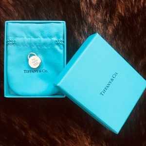 Tiffany &Co. silver 1837 Round Lock Charm